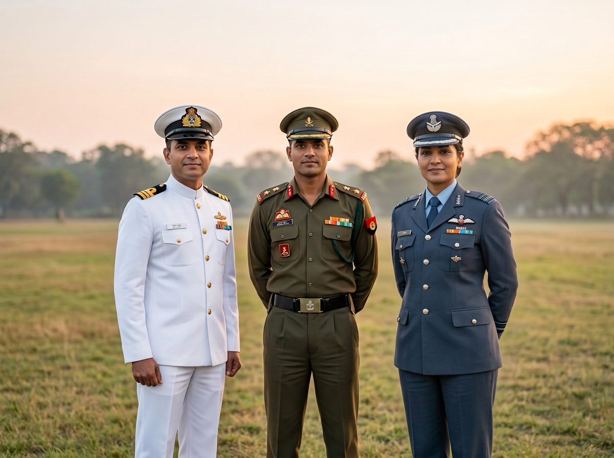 Armed forces personnel in a dawn resilience and breathing session